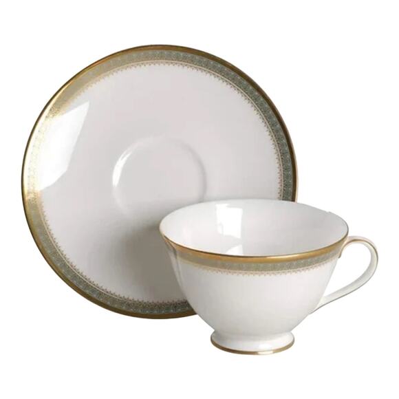 VTG Royal Doulton CUP & SAUCER SET Tea Coffee Cup Clarendon Bone China H4993 - Picture 7 of 7